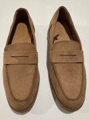 Faux Suede Loafers